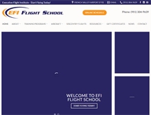 Tablet Screenshot of flyefi.com